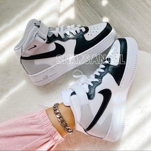 Nike custom Air Force 1 Mid  Shoes